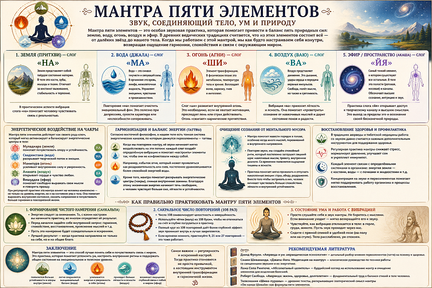 Содержание статьи в инфографике