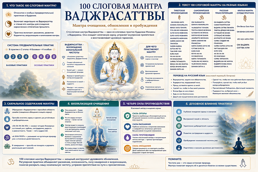 Содержание статьи в инфографике