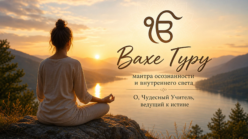 девушка практикует мантру