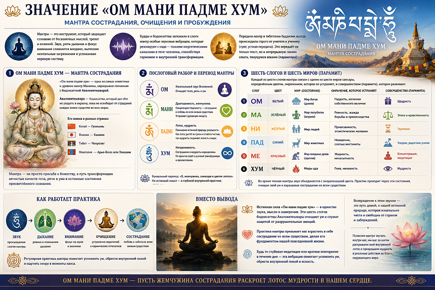 Содержание статьи в инфографике