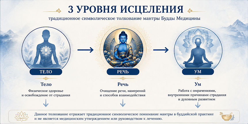 3 уровня исцеления