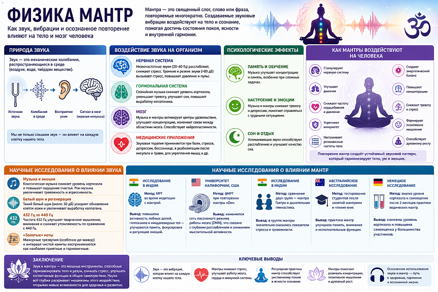 Содержание статьи в инфографике